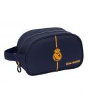 Safta Real Madrid 2ª Equipacion 24/25 Neceser - 1 Compartimento - Asa de Mano - 26x15x12cm - Color Azul Marino