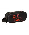 Safta Batman Estuche Portatodo 3D - 2 Compartimentos - Asa de Mano - 21x8x6cm - Color Negro