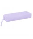 Safta Estuche Portatodo de 22cm - 1 Compartimento - Rectangular - Goma Elastica Trasera - 22x4x7cm - Color Lavanda
