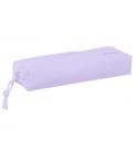 Safta Estuche Portatodo de 22cm - 1 Compartimento - Rectangular - Goma Elastica Trasera - 22x4x7cm - Color Lavanda