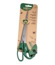 Faibo Tijeras de Oficina 25cm - Acero Inoxidable - Empuñadura Ergonomica - Punta Roma - Color Verde Oscuro