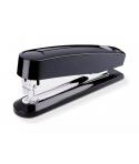 Novus B 7A Grapadora de Sobremesa + Caja de 200 Grapas 24/6 - Grapa hasta 30 Hojas - Grapado Cerrado, Abierto y Clavado - Color 