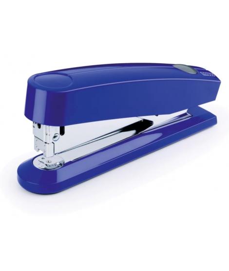 Novus B 7A Grapadora de Sobremesa + Caja de 200 Grapas 24/6 - Grapa hasta 30 Hojas - Grapado Cerrado, Abierto y Clavado - Color 