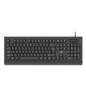 Ewent EW3286 Teclado USB con Lector Inteligente de Tipo PC/SC 2.0 como DNIe o Tarjeta Sanitaria Española - Idioma Español - Colo