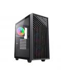 Coolbox GA300 GridLine Caja Torre ATX, Micro ATX, Mini-ITX - Lateral Cristal Templado - Tamaño HDD 2.5", 3.5" - USB-A 3.0, USB-C
