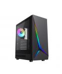 Coolbox GA450 StarLight Caja Torre ATX, Micro ATX, Mini-ITX - Lateral Cristal Templado - Tamaño HDD 2.5", 3.5" - USB-A 3.0, USB-