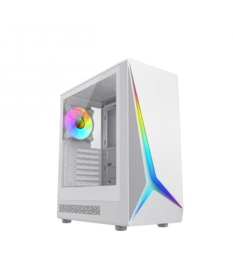 Coolbox GA450 StarLight Caja Torre ATX, Micro ATX, Mini-ITX - Lateral Cristal Templado - Tamaño HDD 2.5", 3.5" - USB-A 3.0, USB-
