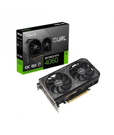 Asus Dual GeForce RTX 4060 EVO V2 OC Edition Tarjeta Grafica 8GB GDDR6 DLSS3