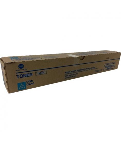 Konica Minolta TN514C Cyan Cartucho de Toner Original - A9E8450/TN514C