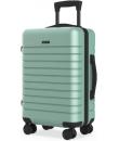 Numada Upfly T20 Maleta de Cabina Rígida 20” (55x35,5x22 cm) con Cierre TSA, USB y Ruedas Dobles 360º, Color Verde
