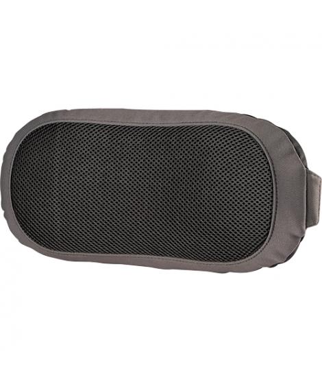 Fellowes I-Spire Series Cojin Lumbar - Correa Ajustable - Fabricado en Suave Espuma - Color Negro/Gris