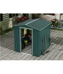 Sungarden Caseta de Metal - Puerta Corredera - 3,36M2 - Color Verde