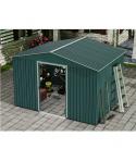 Sungarden Caseta de Metal - Puerta Corredera - 7.4M2 - Color Verde