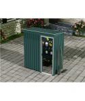 Sungarden Caseta de Metal - Puerta Corredera - 1.37M2 - Color Verde