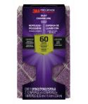 3M Pro Grade Precision Taco de Lija - Grano 60 Grueso - Canalizacion de Polvo - 6.35x11.4x2.54cm - Color Morado
