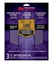 3M Pro Grade Precision Pack de 3 Hojas de Lijado - Grano 180 Fino - 22.8x27.9cm - Rendimiento Superior - Reduccion de Fatiga - C