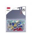 3M Pack de 10 Lazos con Pinza para Colgar - Clip Multiusos - Colores Surtidos