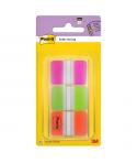 Post-It Index Dispensador con 66 Marcadores Reposicionables - Forma Rectangular - Colores Surtidos