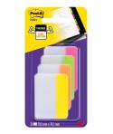 Post-It Index Dispensador con 66 Marcadores Reposicionables - Forma Rectangular - Colores Surtidos