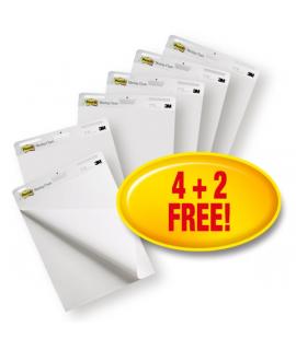 Post-It Super Sticky Bloc de 180 Blocs de Reuniones - Forma Rectangular - 635x762mm - Color Blanco