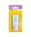 Post-It Index Dispensador con 66 Marcadores Reposicionables - Forma Rectangular - Colores Surtidos