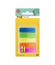 Post-It Index Dispensador con 100 Marcadores de Indice Reposicionables - Forma Rectangular - Colores Surtidos