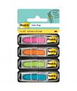 Post-It Index Pack de 4 Dispensadores con 24 Marcadores de Indice Reposicionables - Forma Rectangular - Colores Surtidos