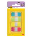 Post-It Index Dispensador con 40 Marcadores Reposicionables - Forma Rectangular - Colores Surtidos