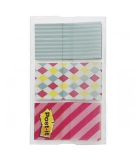 Post-It Index 60 Marcadores Reposicionables - Mediano - Coleccion Carnaval - Color Varios