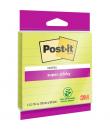 Post-It Super Sticky Pack de Hojas/Bloc, 1 Bloc de 70 Bloc de 70 Notas Grandes Adhesivas Reposicionables - con Lineas - 101x101m