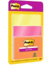 Post-It Super Sticky Pack de 3 Blocs de 45 Notas Adhesivas Reposicionables - Forma Cuadrada - Colores Surtidos