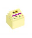 Post-It Super Sticky Pack de 5 Blocs de 90 Z-Notas Grandes Adhesivas Reposicionables Z-Notas Grandes - con Lineas - Color Amaril