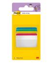 Post-It Index Dispensador con 24 Marcadores Reposicionables - Forma Rectangular - Colores Surtidos
