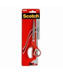 Scotch Comfort Tijeras Ergonomicas 18cm - Acero Inoxidable - Diseño que Reduce la Fatiga - Color Rojo