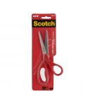Scotch Tijeras Universales 18cm - Acero Inoxidable - Mango Ergonomico - Color Rojo