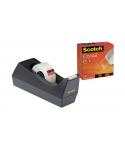 Scotch Crystal Cinta Adhesiva - 19mm x 10m - Color Negro