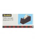 Scotch C10 Dispensador de Cinta Adhesiva - Base Antideslizante - Color Negro