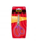 Scotch Tijeras Infantiles 12cm - Acero Inoxidable - Punta Redondeada - Tacto Suave - Aptas para Diestros y Zurdos - Color Morado