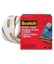 Scotch Cinta Adhesiva para Reparacion de Libros - 50.8mm x 13.7m - Color Transparente