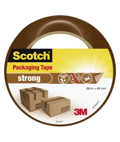 Scotch Precinto de Embalaje - 48mm x 66m - Alta Resistencia - Color Marron