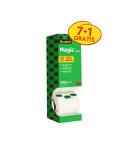 Scotch Magic Cinta Adhesiva Invisible - Paquete Ahorro de 8 Rollos de 19mm x 33m - Color Transparente