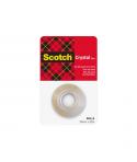 Scotch Cinta Adhesiva - Facil de Cortar - 19mm x 25m - Color Transparente
