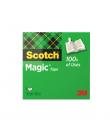 Scotch Magic Cinta Adhesiva Invisible - 19mm x 66m - Color Transparente