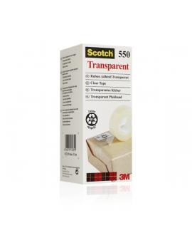 Scotch Pack de 8 Cintas Adhesivas - 19mm x 33m - Color Transparente