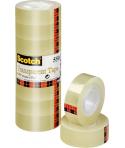 Scotch Pack de 8 Cintas Adhesivas - 19mm x 33m - Color Transparente