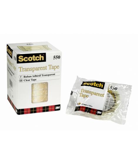 Scotch Pack de 10&nbsp;Cintas Adhesivas - 15mm x 66m - Color Transparente