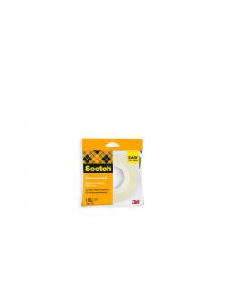Scotch Pack de 8 Cintas Adhesivas - Facil de Cortar - 19mm x 33m - Color Transparente