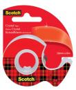 Scotch Crystal Cinta Adhesiva - Incluye Dispensador - 19mm x 6m - Color Transparente