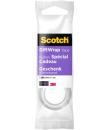 Scotch Giftwrap Pack de 2 Cintas Adhesivas Satinada - 19mm x 7.5m - Especial para Envolver Regalos - Color Transparente