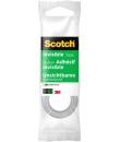 Scotch Magic Pack de 2 Cintas Adhesivas Invisible - 19mm x 6m - Color Transparente